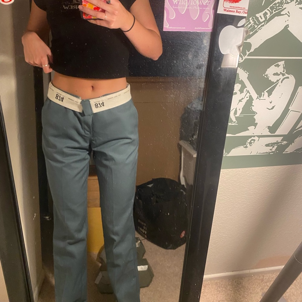 Size 2 teal women’s dickies